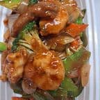 Best Triple Delight w. Garlic Sauce 鱼香三样 in Jacksonville, FL